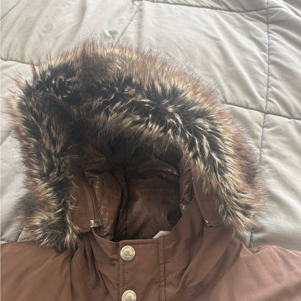 The North Face Brown Quilted Jacket